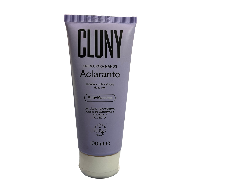 Crema para manos aclarante